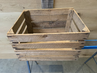 Foto 2 van fruit kist brocante kist 50x40x35 cm decoratie kist