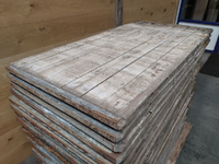 Foto 4 van 700 × 1400 MM Hardhout gebruikt steenschot
