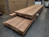 60x140mm Mahonie geschaafd 395cm