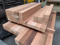 56x90mm meranti geschaafd 100cm