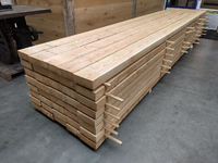 7x20cm douglas fijnbezaagd 500cm