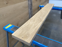 40x180mm eiken geschaafd 106cm