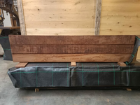 45 CM hoog beschoeiingschot vol hardhout