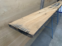 Foto 5 van 40x250MM Eikenhouten spoorplanken 260 cm Lengte