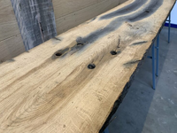 Foto 6 van 40x250MM Eikenhouten spoorplanken 260 cm Lengte